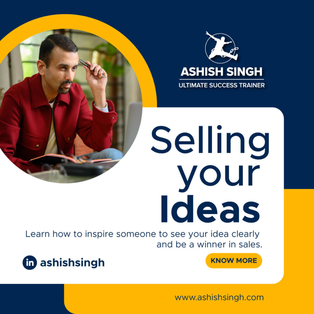 Tips on selling your ideas effectively