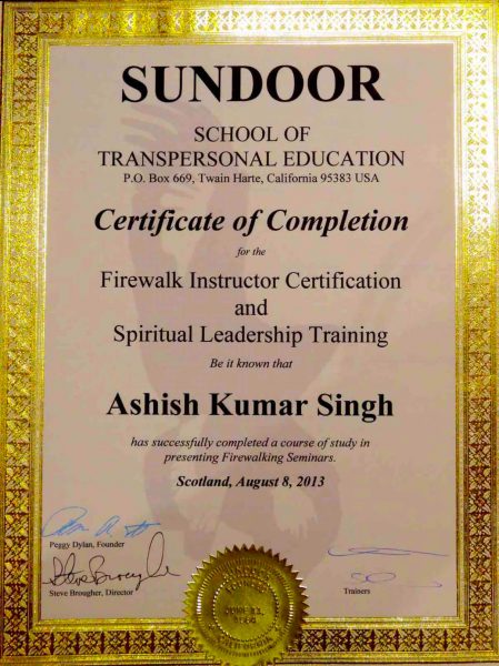 Spritual Leadership Training Certificate-01